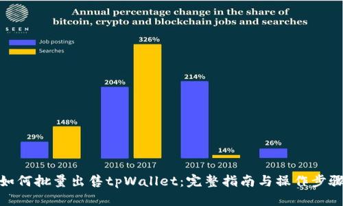 如何批量出售tpWallet：完整指南与操作步骤